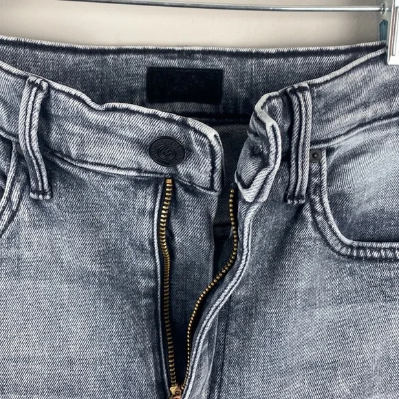 Mother The Swooner Ankle Zip In Static Size 25 - Picture 13 of 16